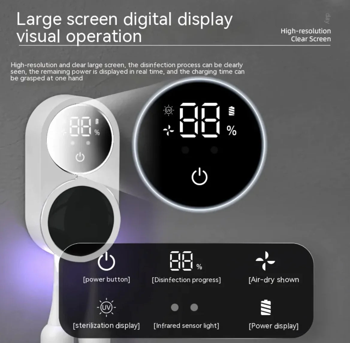 Travel UV Toothbrush Sterilizer