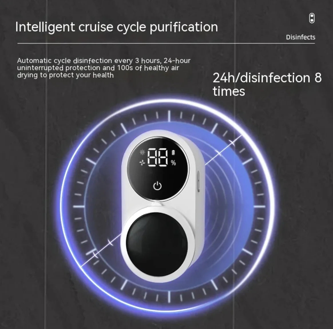 Travel UV Toothbrush Sterilizer